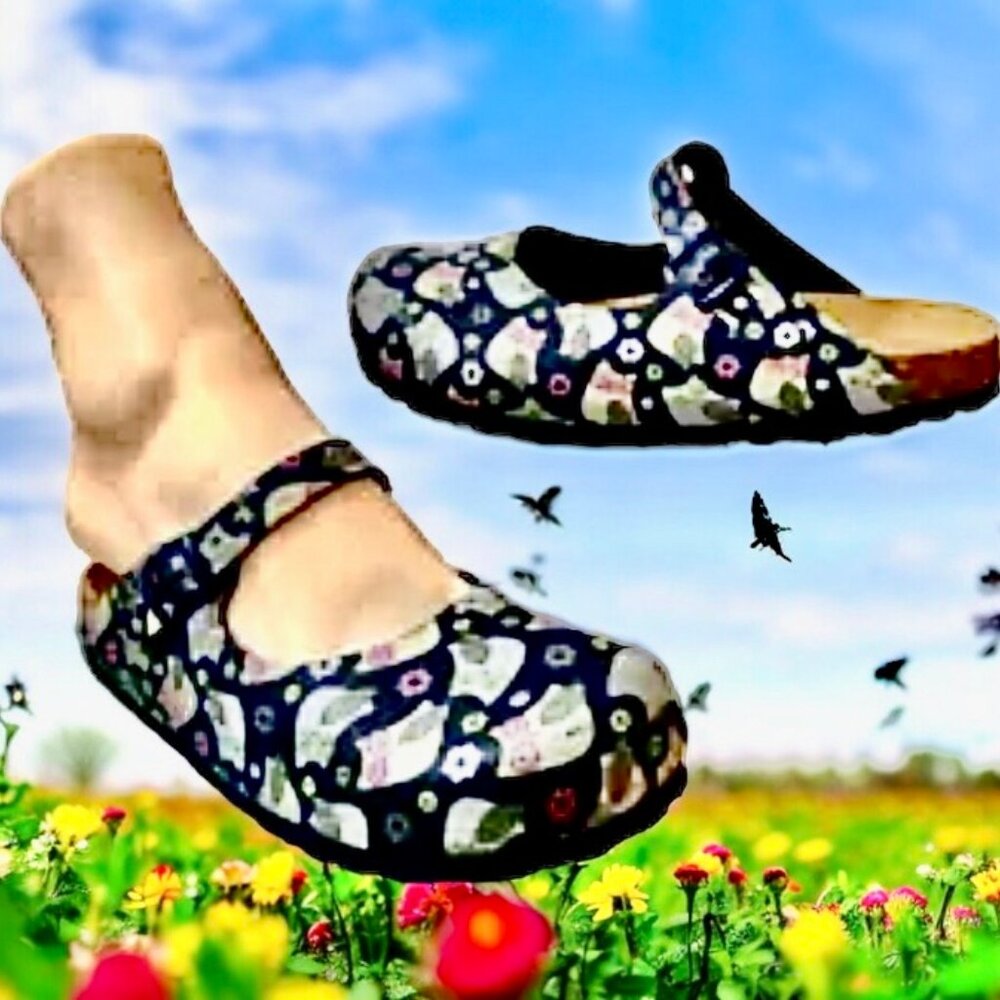 BIOFIT Clog Mary Jane OWLS Cork Footbed Comfort euro 37